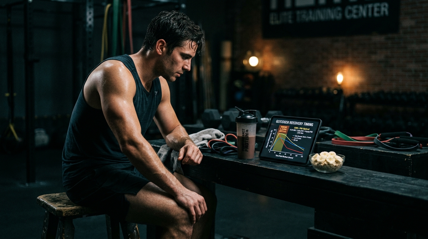 Estrategias de Nutrición y Recarga de Glucógeno para Atletas con Doble Sesión Diaria de Entrenamiento